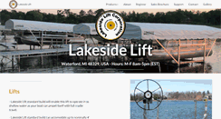 Desktop Screenshot of lakesidelift.com